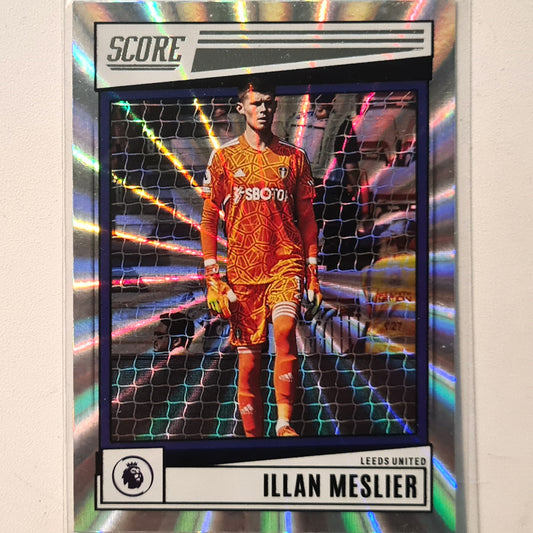 Illan Meslier 2022-23 Panini Score silver laser premier league #93 Soccer Football Leeds United Excellent/mint Sleeved