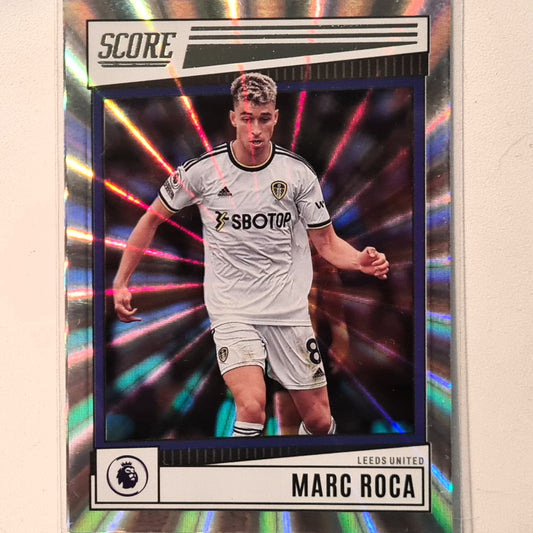 Marc Roca 2022-23 Panini Score silver laser premier league #97 Soccer Football Leeds United Excellent/mint Sleeved