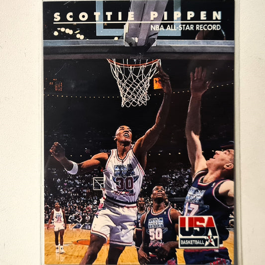 Scottie Pippen 1992 USA Basketball all-star record #70 NBA Basketball Chicago Bulls very good Sleeved