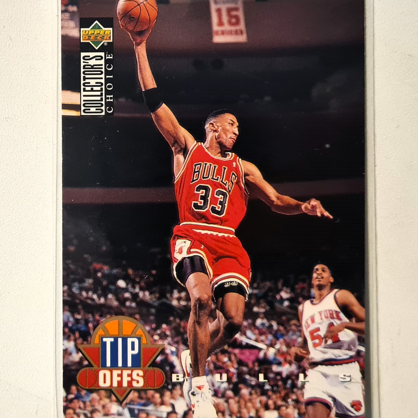 Scottie Pippen 1994 Upper-Deck Tip Offs #169 NBA Basketball Chicago Bulls very good Sleeved