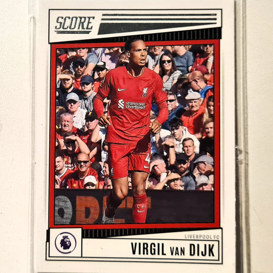 Virgil Van Dijk 2022-23 Panini Score Premier League Soccer #191 Soccer Football Liverpool Excellent/mint sleeved