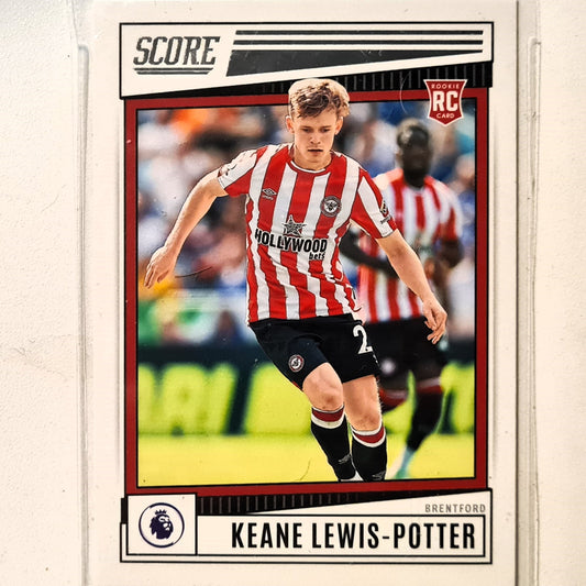 Keane Lewis-Potter 2022-23 Panini Score Premier League Soccer Rookie RC #35 Soccer Football Brentford Excellent/mint sleeved