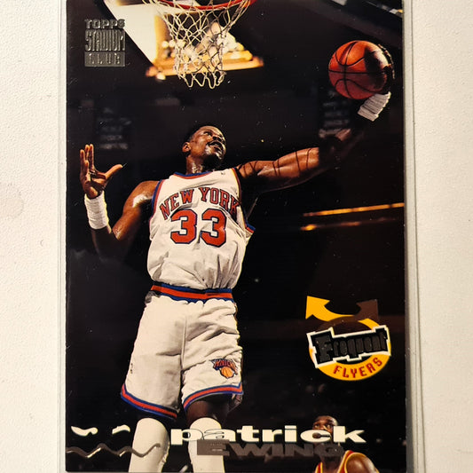 Patrick Ewing Topps Stadium Club Frequent Flyers #189 NBA Basketball New York Knicks very good sleeved