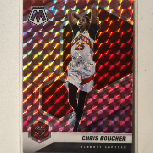 Chris Boucher 2020-21 Panini Mosaic pink prizm #20 NBA Basketball Toronto Raptors Excellent/mint sleeved