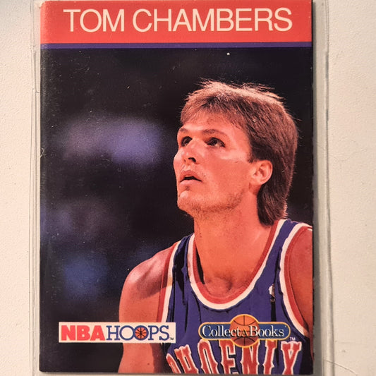 Tom Chambers 1990 NBA Hoops Basketball Collect a Books good example in sleeve Phoenix Suns