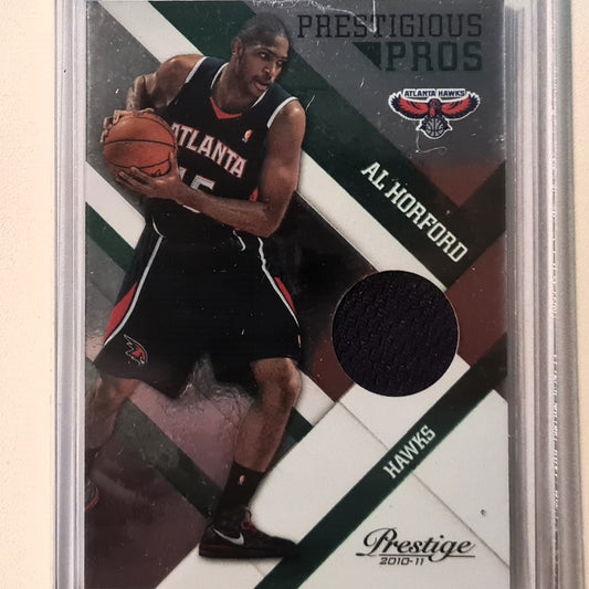 Al Horford 2010 Panini Prestige 2010-11  Patch 114/499 #23 NBA Basketball Atlanta Hawks Excellent sleeved