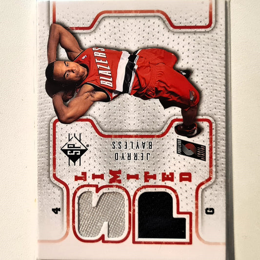 Jerryd Bayless 2008-09 Upper-Deck SP Limited relic Rookie RC patch SPL-JB NBA Basketball  Portland Trail Blazers good sleeved