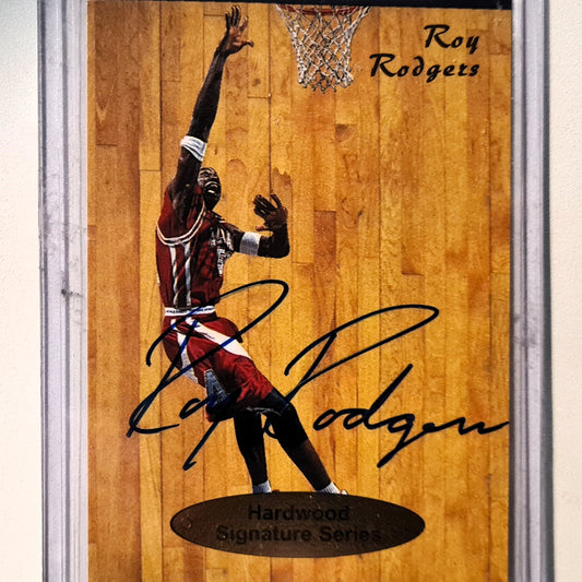 Roy Rodgers 1997-98 Hardwood Signature Series 518/7500 #19 NBA Basketball Excellent sleeved