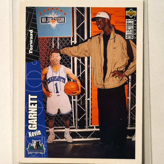 Kevin Garnett 1996 Upper-Deck Rookie RC HH12/40 NBA Basketball Minnesota Timberwolves Very good Sleeved
