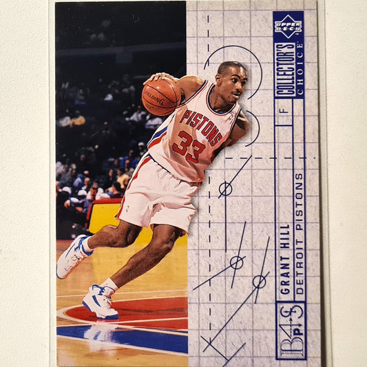 Grant Hill 1994 Upper-Deck Blueprint for success Rookie RC #379 NBA Basketball Detroit Pistons Excellent sleeved