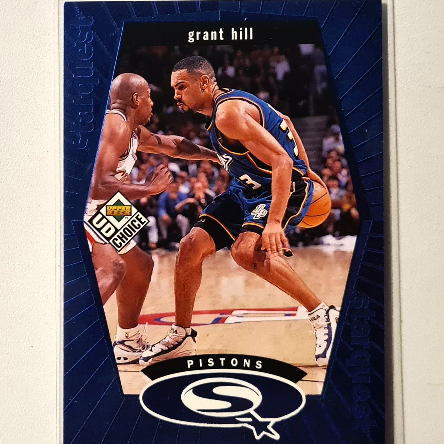 Grant Hill 1998 Upper-Deck Starquest SQ8 NBA Basketball Detroit Pistons Excellent sleeved