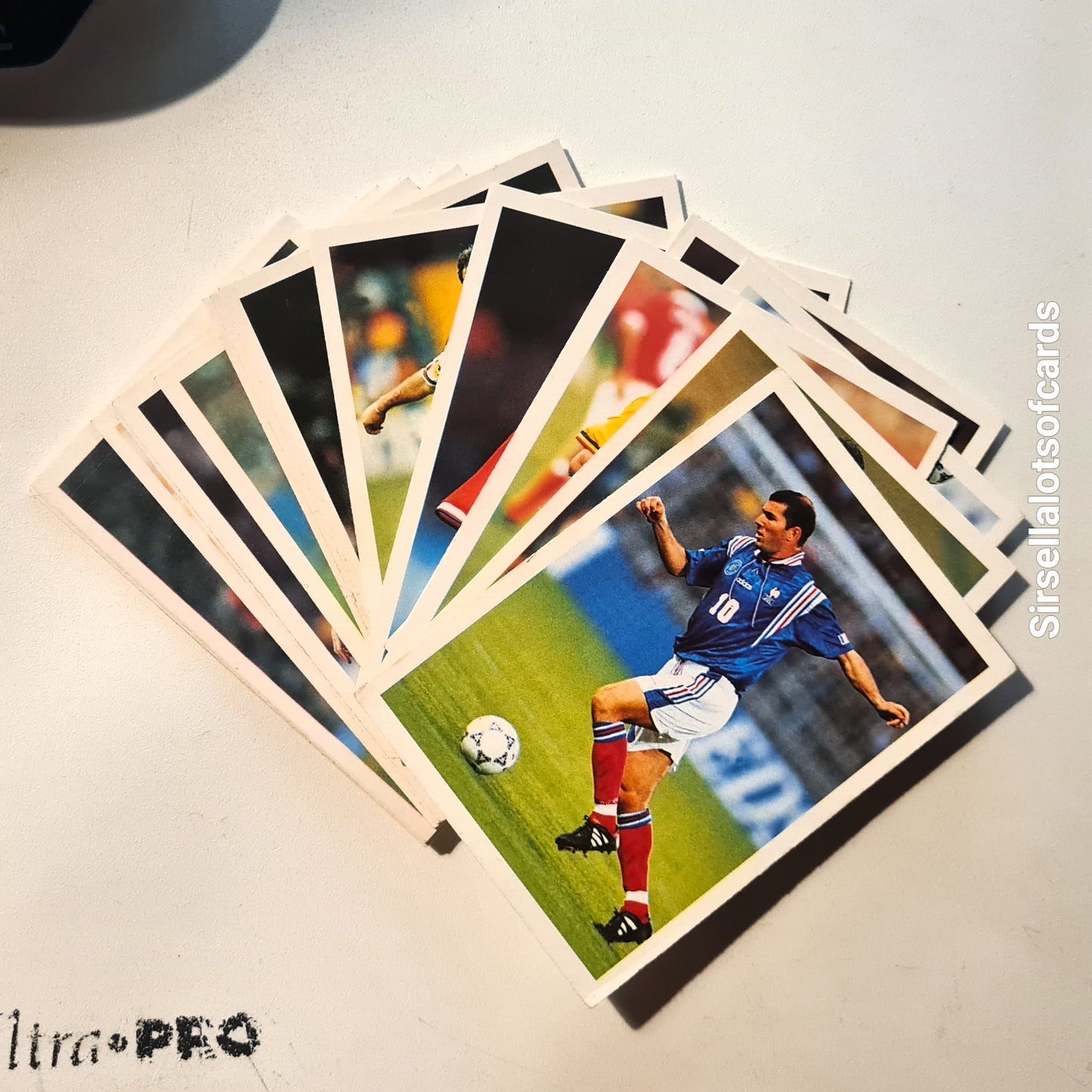 PG Tips 1998 International Superstars soccer world cup cards full 20 card Inc Beckham SOC013