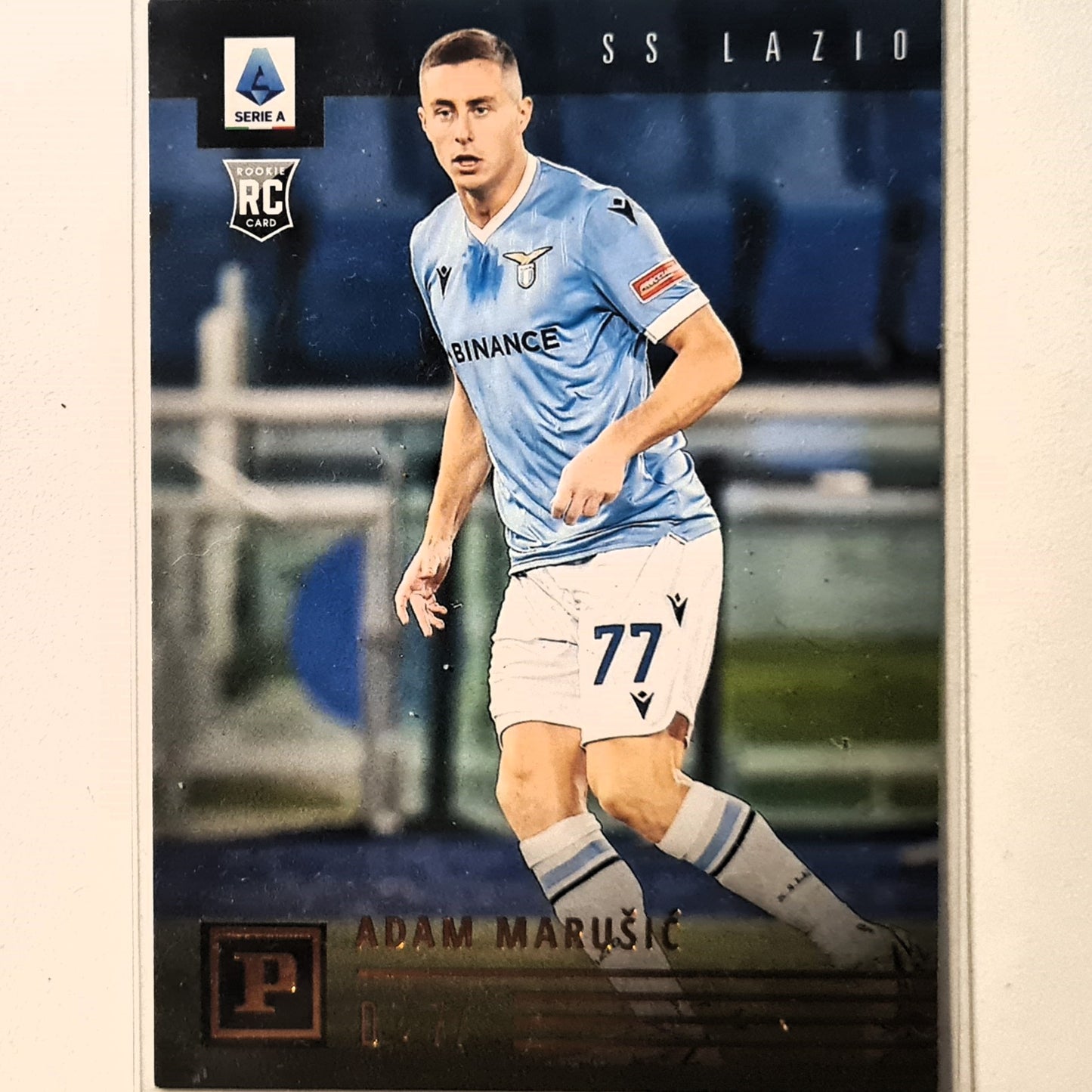 Adam Marusic 2021-22 Panini Chronicles Serie A Rookie RC #37 Football Soccer SS Lazio Excellent sleeved