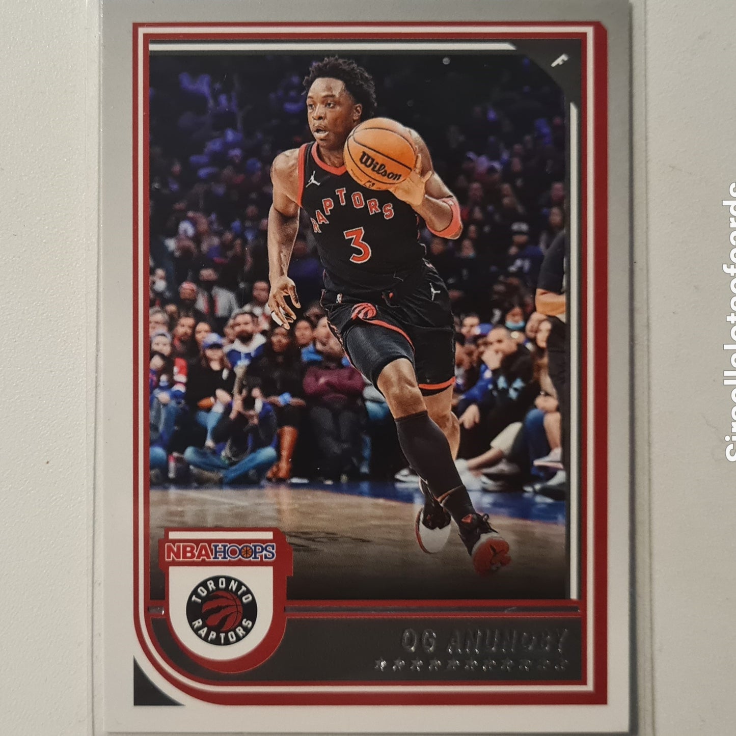 OG Anunoby 2022-23 Panini NBA Hoops #36 NBA Basketball Toronto Raptors Excellent/Mint sleeved