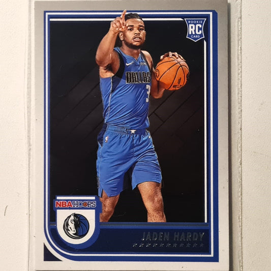 Jaden Hardy 2022-23 Panini NBA Hoops Rookie RC #263 NBA Basketball Dallas Mavericks Excellent/Mint sleeved