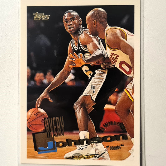 Avery Johnson 1996 Topps #209 NBA Basketball San Antonio Spurs Excellent/mint sleeved