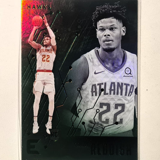 Cam Reddish 2019-20 Panini Chronicles Illusions Green Rookie RC #215 NBA Basketball Atlanta hawks Excellent Sleeved