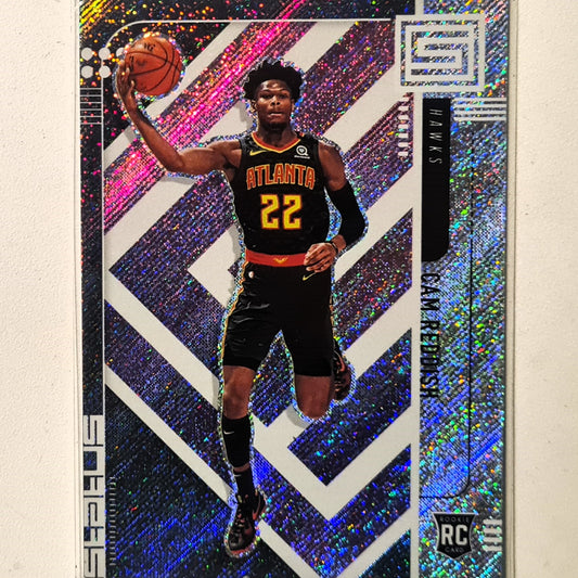 Cam Reddish 2019-20 Panini Status Rookie RC #62 NBA Basketball Atlanta hawks Excellent Sleeved