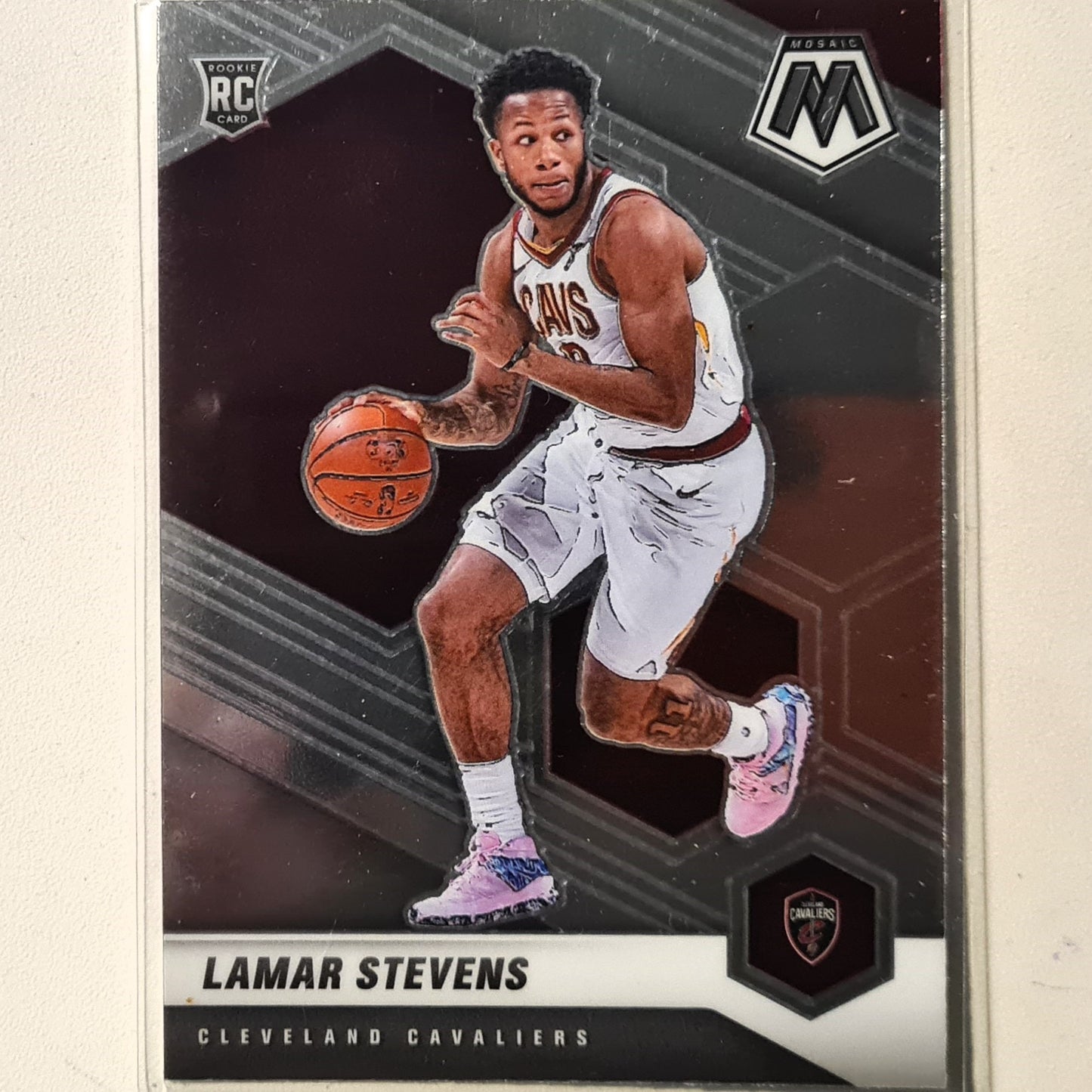 Lamar Stevens 2020-21 Panini Mosaic Rookie RC #238 NBA Basketball Cleveland Cavaliers Excellent sleeved