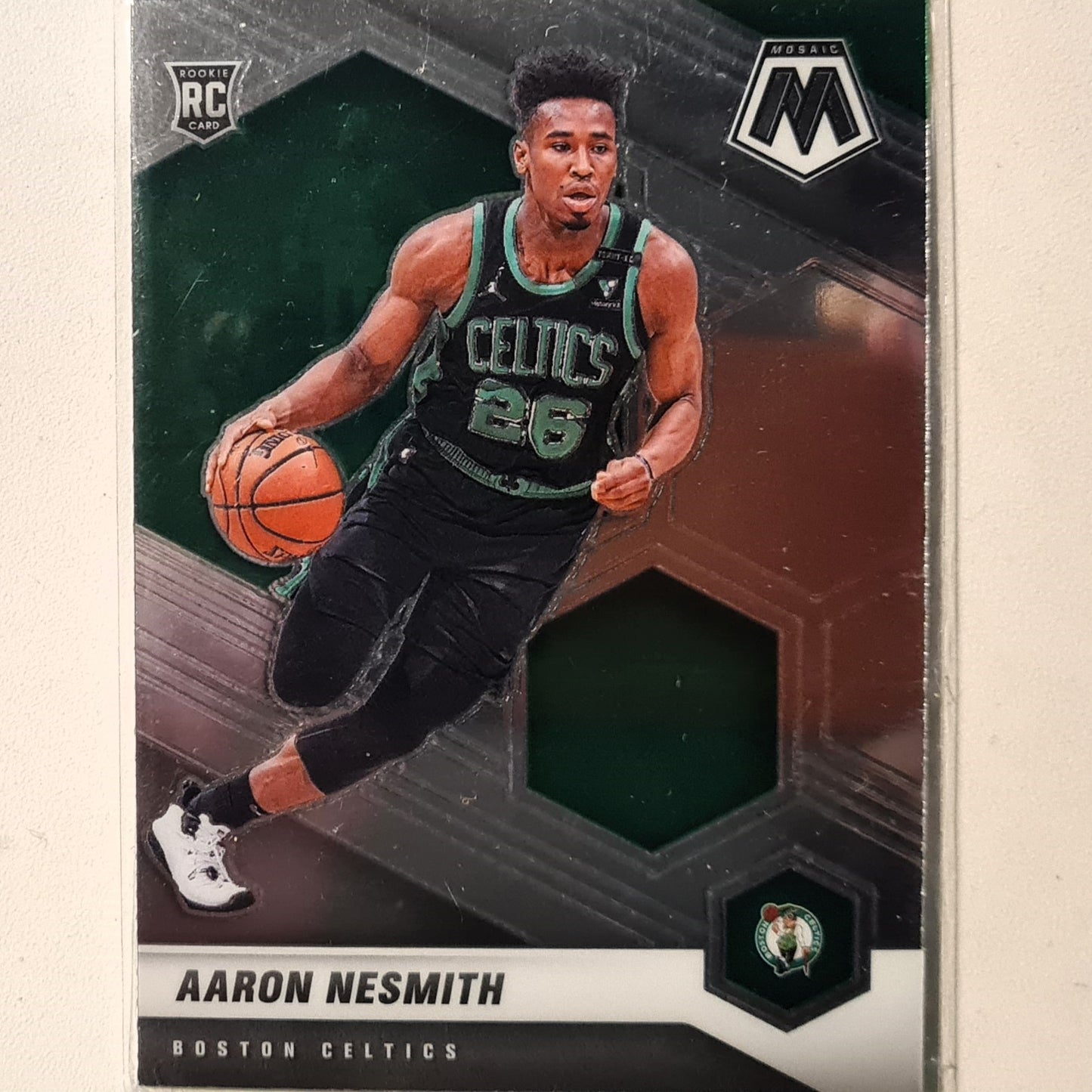 Aaron Nesmith 2020-21 Panini Mosaic Rookie RC #227 NBA Basketball Boston Celtics Excellent sleeved