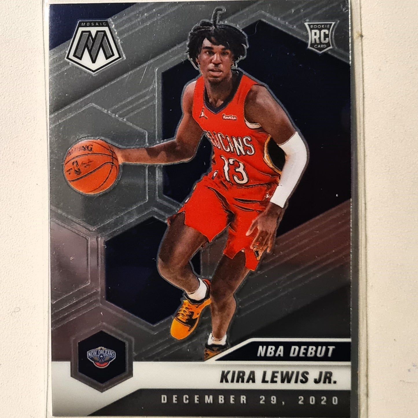 Kira Lewis Jr 2020-21 Panini Mosaic Rookie RC #280 NBA Basketball New Orleans Pelicans Excellent sleeved