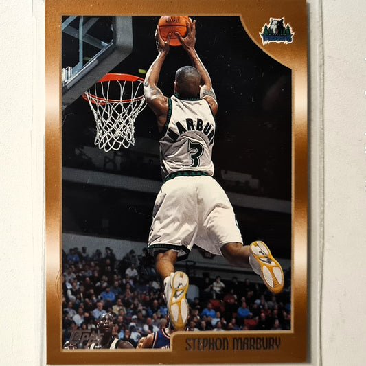 Stephon Marbury 1998 2020-21 Topps  #58 NBA Basketball Minnesota Timberwolves Excellent sleeved