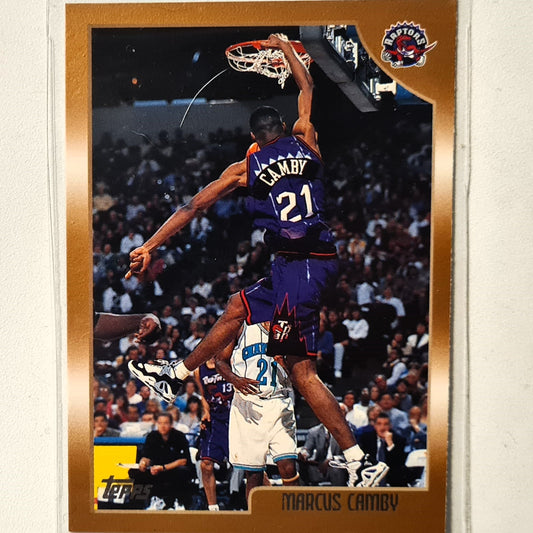 Marcus Camby 1998 Topps #67 NBA Basketball Toronto Raptors Excellent sleeved