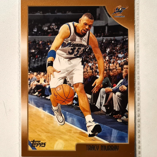 Tracy Murray 1998 Topps #48 NBA Basketball Washington Wizards Excellent sleeved