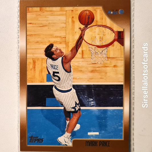 Mark Price 1998 Topps #75 NBA Basketball Orlando Magic Excellent sleeved