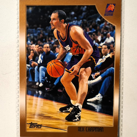 Rex Chapman 1998 Topps #76 NBA Basketball Phoenix Suns Excellent sleeved