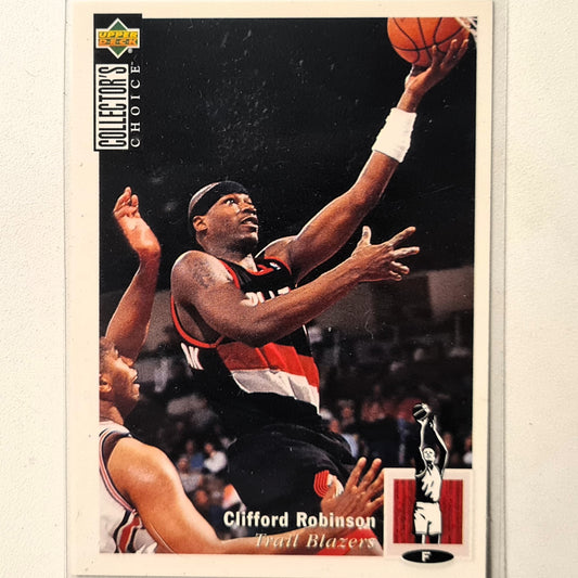 Clifford Robinson 1994 Topps #56 NBA Basketball Toronto Excellent sleeved