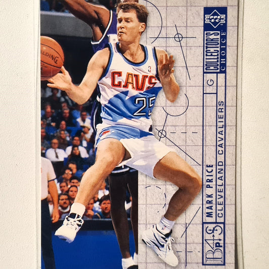 Mark Price 1994 Upper-Deck Blueprint #376 NBA Basketball Cleveland Excellent sleeved