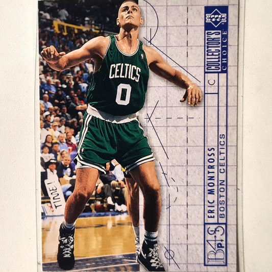 Eric Montross 1994 Upper-Deck Blueprint Rookie RC #373 NBA Basketball Boston Celtics Excellent sleeved