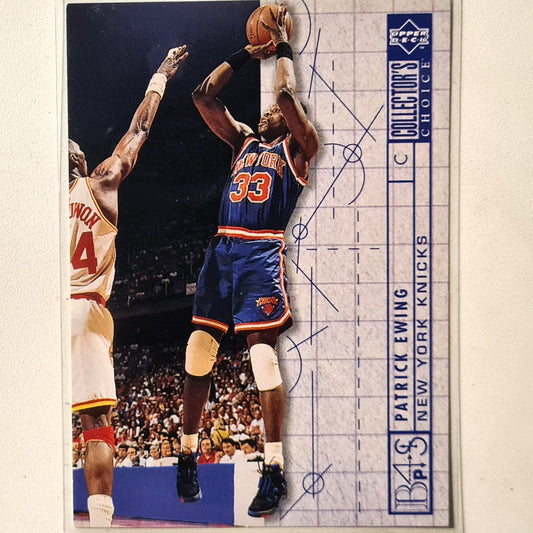 Patrick Ewing 1994 Upper-Deck Blueprint  #389 NBA Basketball New York Knicks Excellent sleeved