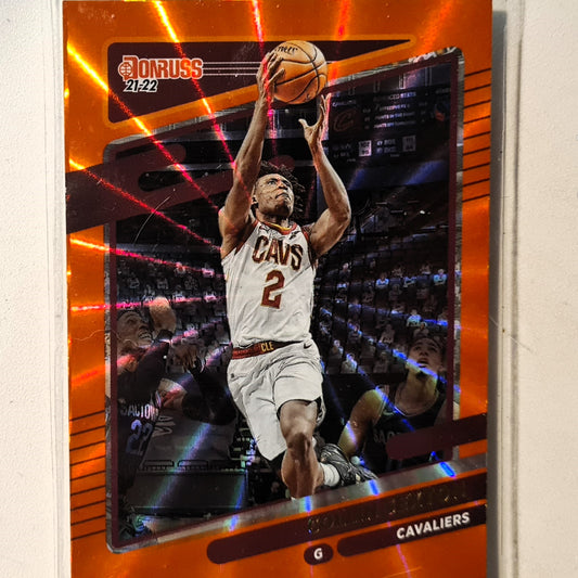 Collin Sexton 2021-22 Panini Donruss orange Laser #124 NBA Basketball Cleveland Cavaliers Excellent sleeved