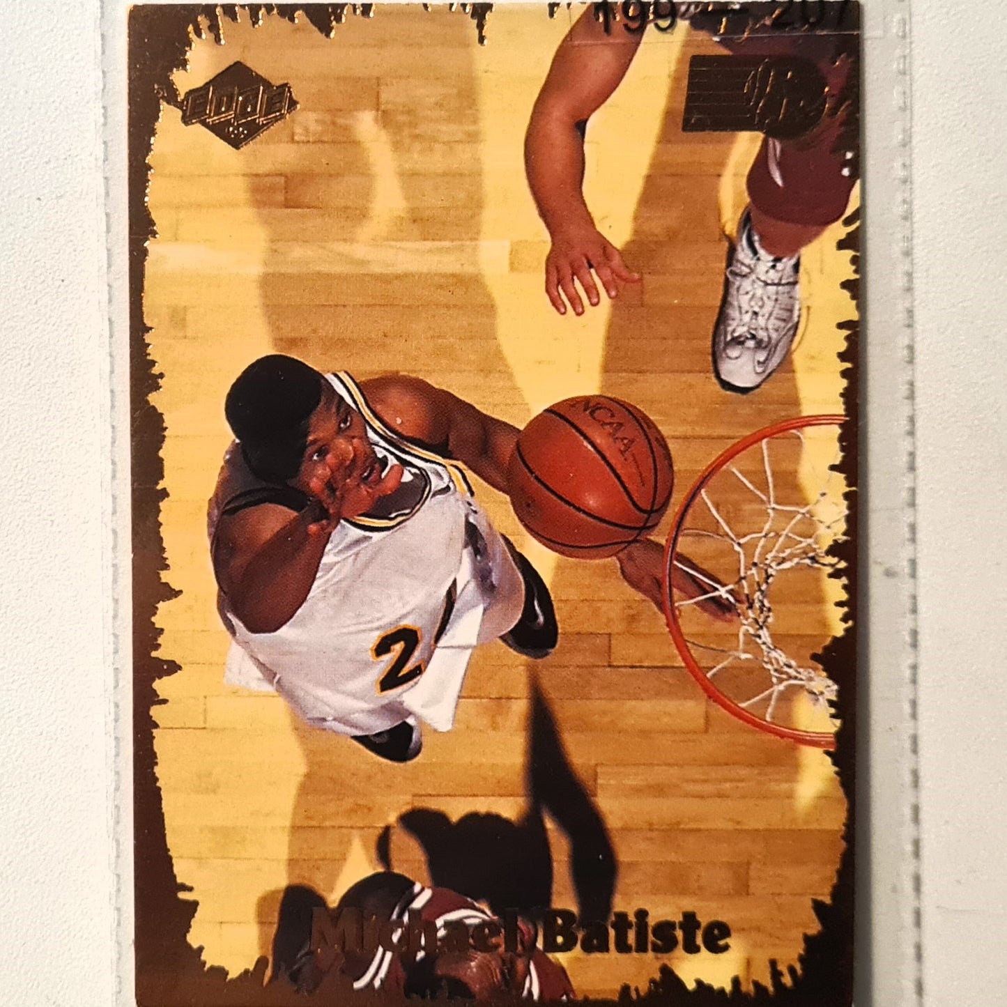 Michael Batiste 1999 Edge Rookie Rage Bronze RR-3 NBA Basketball Arizona Excellent sleeved