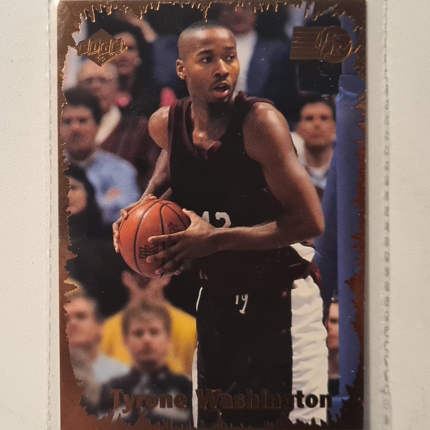 Tyrone Washington 1999 Edge Rookie Rage Bronze RR-43 NBA Basketball Houston Excellent sleeved