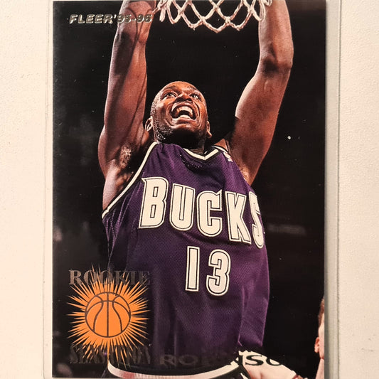 Glenn Robinson 1995 Fleer 95-96 Rookie Sensation 11 of 15 NBA Basketball Milwaukee Bucks Excellent Sleeved