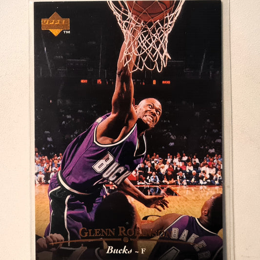 Glenn Robinson 1995 Upper-Deck  #13 NBA Basketball Milwaukee Bucks Excellent Sleeved