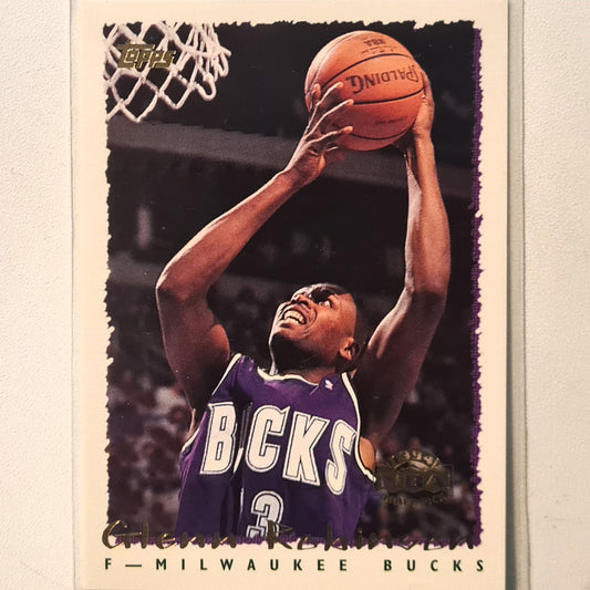 Glenn Robinson 1995 Topps 1994 Draft Pick Rookie RC #275 NBA Basketball Milwaukee Bucks Excellent Sleeved