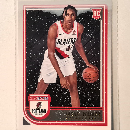 Jabari Walker 2022-23 NBA Hoops Winter rookie RC #273 NBA Basketball Portland Trail Blazers Excellent/mint Sleeved