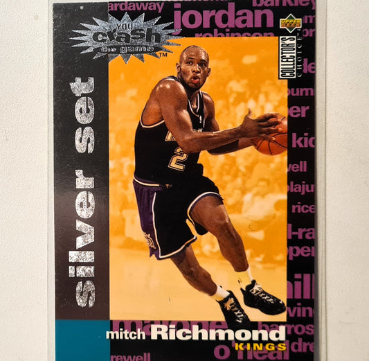 Mitch Richmond 1995 Upper-Deck Silver Set C14 NBA Basketball Sacramento Kings Excellent sleeved