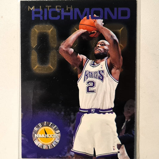Mitch Richmond 1995 NBA Hoops Buzzer Beater #225 NBA Basketball Sacramento Kings Excellent sleeved