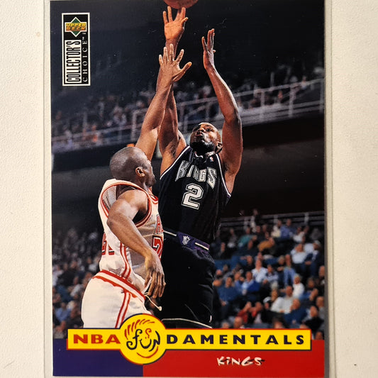 Mitch Richmond 1996 Upper-Deck Fundamentals #188 NBA Basketball Sacramento Kings Excellent sleeved
