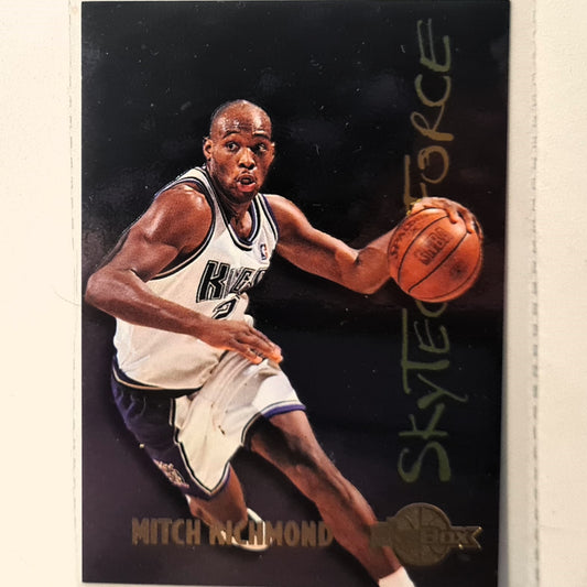Mitch Richmond 1995 Skybox Skytech Force SF23 #87 NBA Basketball Sacramento Kings Excellent sleeved
