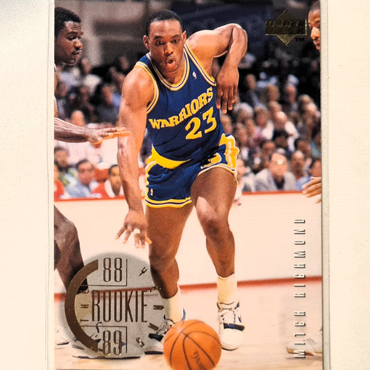 Mitch Richmond 1995 Upper-Deck 88-89 Rookie #149 NBA Basketball Golden State Warriors Excellent sleeved