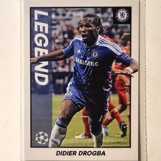 Didier Drogba 2022 Topps merlin heritage 97 #148 Soccer Football Chelsea Excellent sleeved