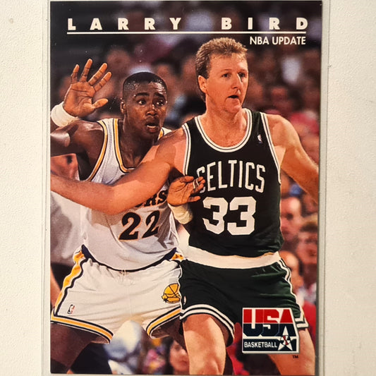 Larry Bird 1992 Skybox NBA Basketball NBA Update #10 NBA Basketball Boston Celtics Excellent Sleeved