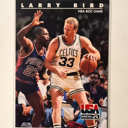 Larry Bird 1992 Skybox NBA Basketball NBA Best Game #13 NBA Basketball Boston Celtics Excellent Sleeved