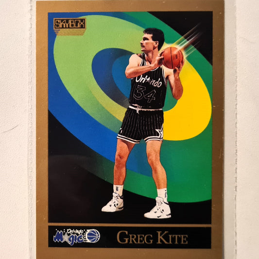 Greg Kite 1990 Skybox #401 NBA Basketball Orlando Magic very good Sleeved